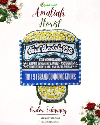 Papan Bunga Duka di Kotawaringin Barat