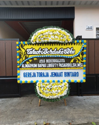 Papan Bunga Duka di Kotawaringin Barat